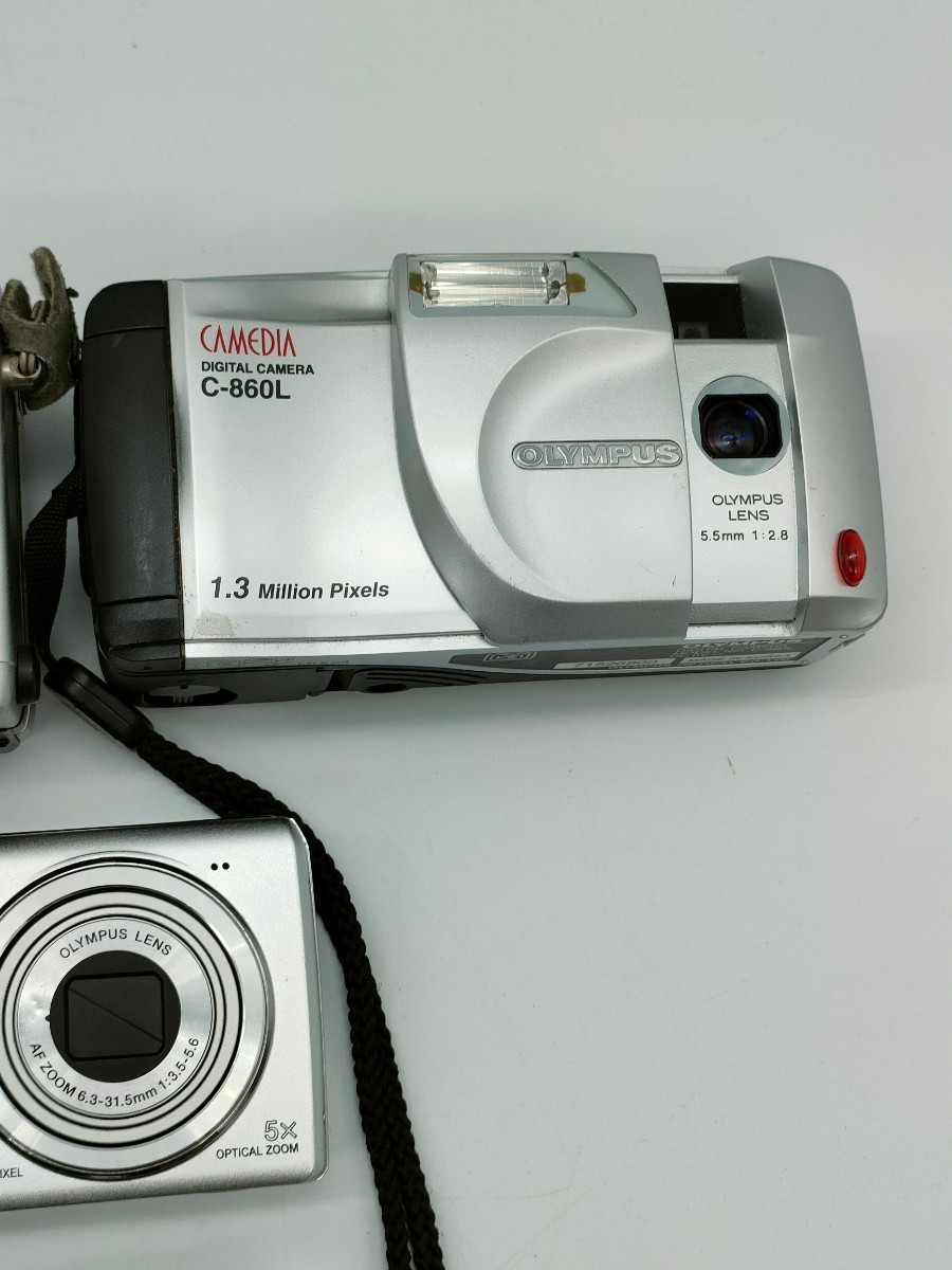 1円〜 デジタルカメラ 7点おまとめ OLYMPUS オリンパス CAMEDIA FE-330 Canon キャノン IXY 320 FUJIFILM FinePix デジカメ ジャンク_画像4