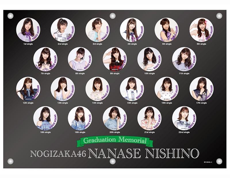 即決 乃木坂46 Web Shop限定 西野七瀬 卒業記念グッズ メモリアル缶バッジセット 22種 新品未開封 ショッピング売品 【乃木坂46】【西野七瀬】グッズ アイドル