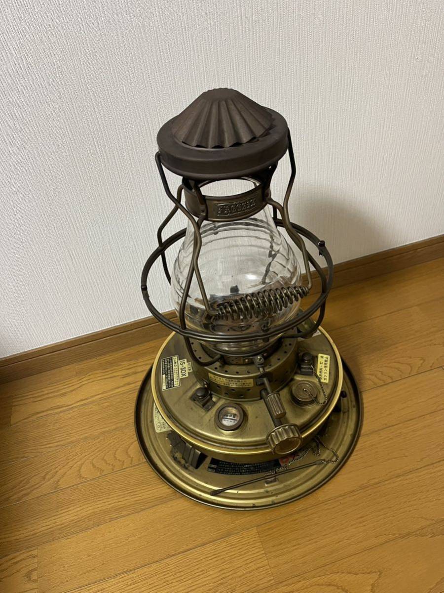 ニッセン日本船燈 ランプストーブ IS-3DX真鍮レトロ - その他
