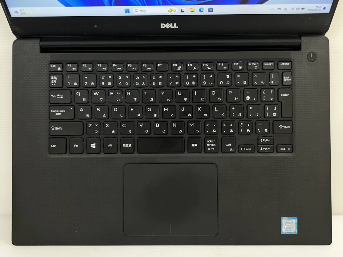 【良品 15.6インチ】DELL MOBILE PRECISION 5520『Core i7(7820HQ) 2.9GHz/RAM:32GB/SSD:256GB』Quadro M1200 Win11 動作品_画像6