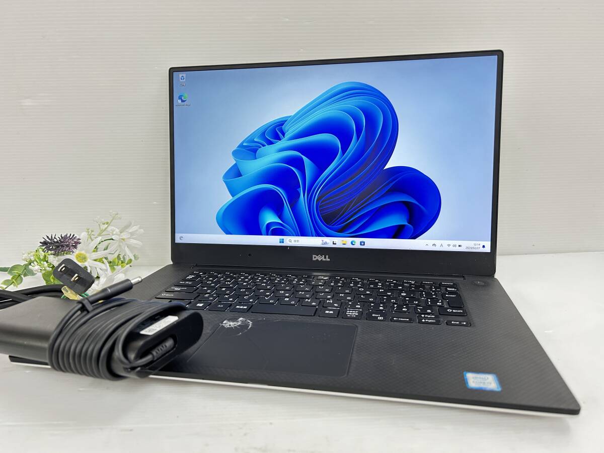 【15.6インチ】DELL MOBILE PRECISION 5520『Core i7(7820HQ) 2.9GHz/RAM:32GB/SSD:256GB』Quadro M1200 Win11 動作品※難あり_画像1