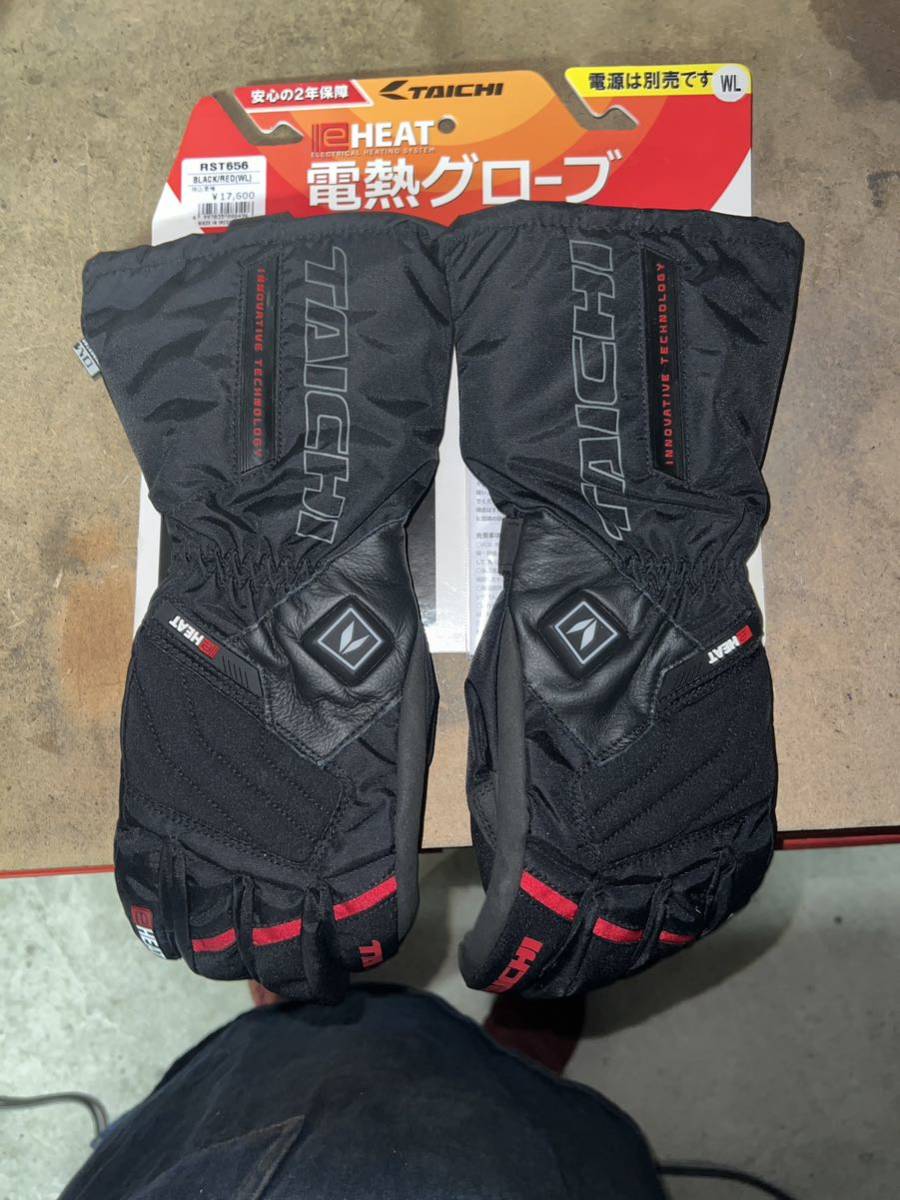 未使用訳あり品!RS TAICHI E−HEAT電熱グローブ サイズWL 未使用訳あり品!RS TAICHI E−HEAT電熱グローブ サイズWL