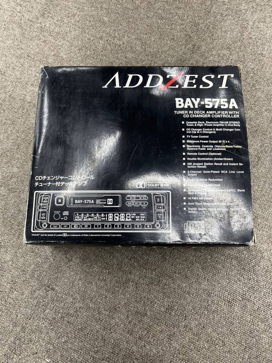 現状品　アゼスト　ADDZEST BAY-575A カーステレオ　ジャンク_画像1