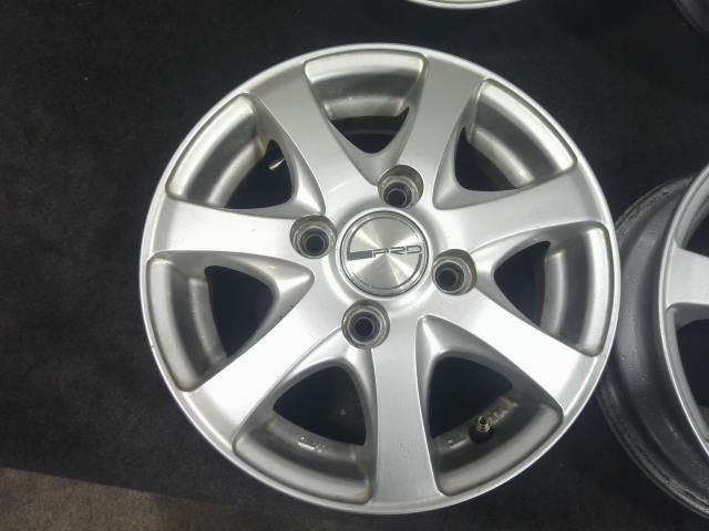 中古 PRD アルミホイール 12×4J 4穴 センターキャップ付 4本セット_画像5