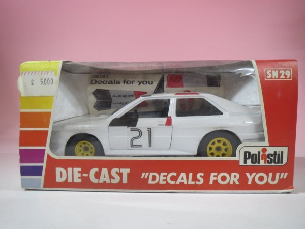 66865■ポリスティル 　アウディクワトロ　Polistil 　Audi quattro Rally