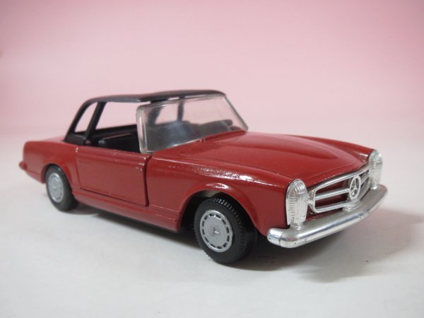 66862■GAMAmini Mercedes BENZ 230SL メルセデスベンツ 赤の画像2