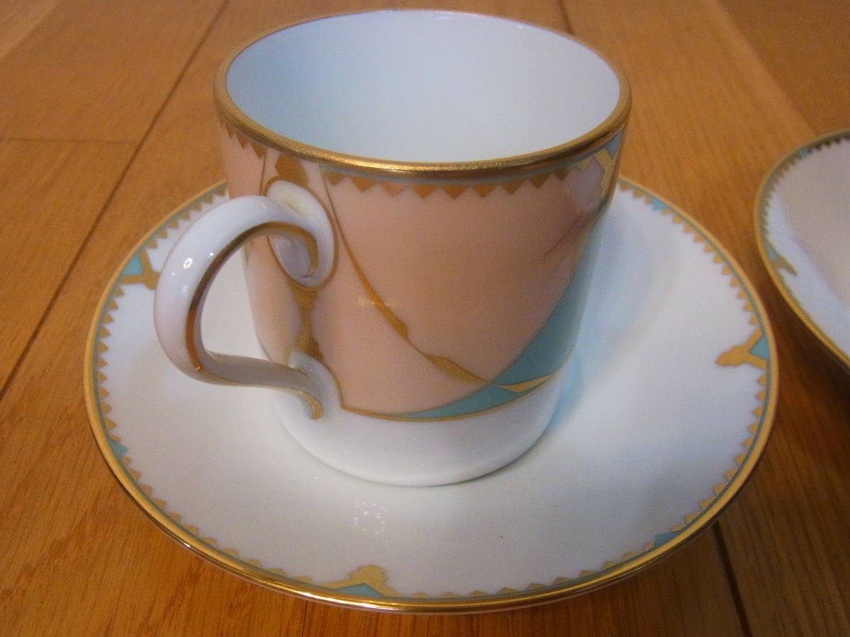 ★ノリタケ Noritake デミタスカップ＆ソーサー　2客セット_画像3