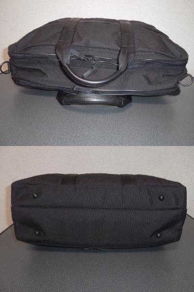 PORTER HYBRID BRIEF CASE 2way 美品 吉田かばん ハイブリッド ブリーフケース オーバーナイター 黒 BLK_画像5