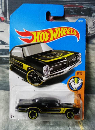 HOTWHEELS ‘67 PONTIAC GTO 　ホットウィール 1967 ポンティアック GTO　ブラック　説明文・写真ご参照　　　///(06)_画像1