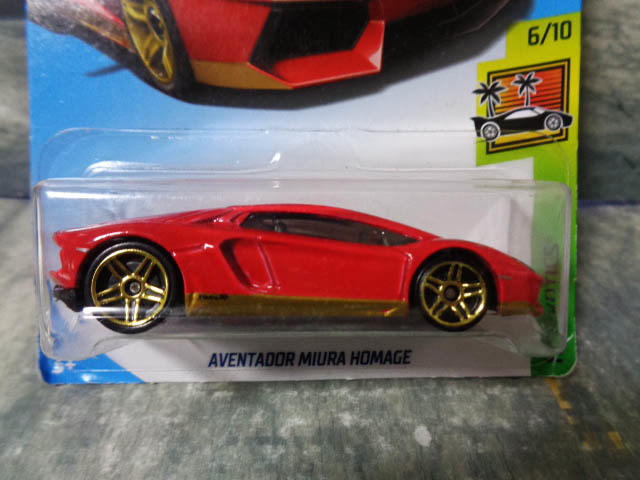 HotWheels AVENTADOR MIURA HOMAGE 　ホットウィール アヴェンタドール ミウラ オマージュ　説明文・写真ご参照　///(98)_画像2