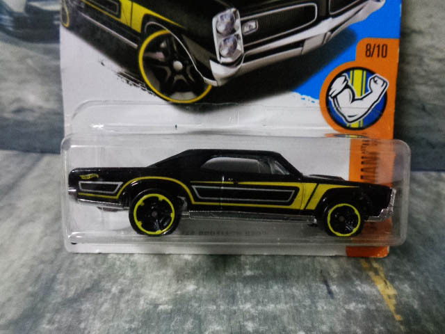 HOTWHEELS ‘67 PONTIAC GTO 　ホットウィール 1967 ポンティアック GTO　ブラック　説明文・写真ご参照　　　///(06)_画像2