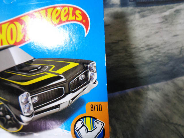 HOTWHEELS ‘67 PONTIAC GTO 　ホットウィール 1967 ポンティアック GTO　ブラック　説明文・写真ご参照　　　///(06)_画像4