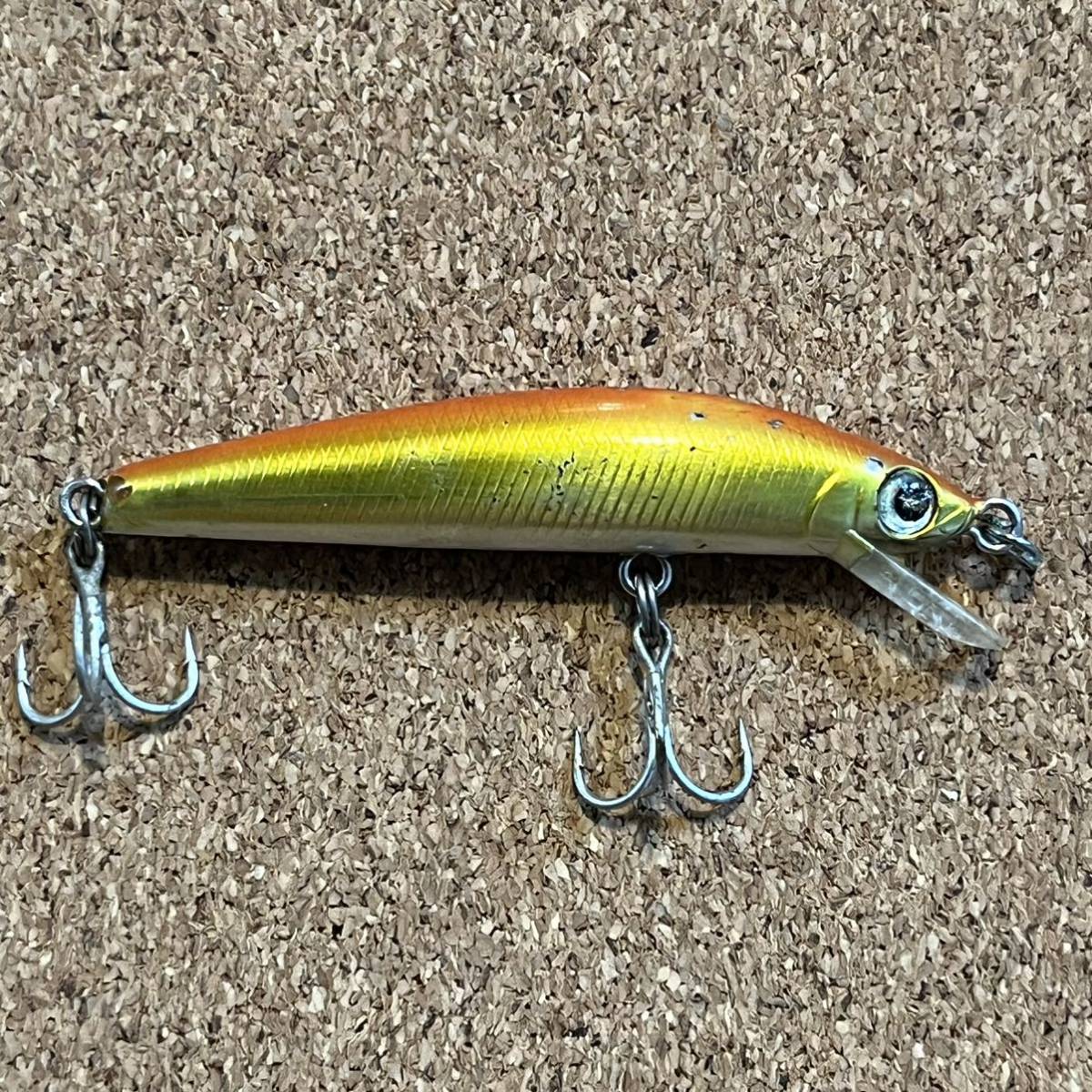 バスデイ シュガーミノー50S オレンジゴールド　Bassday Sugar Minnow S 50mm メバルプラグ_画像3