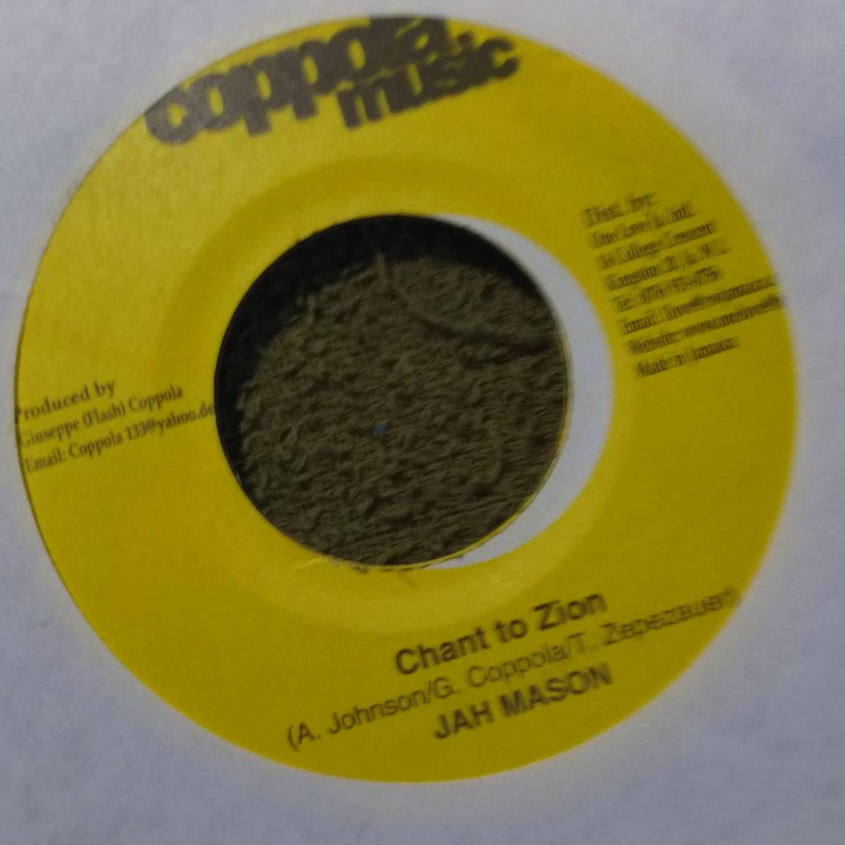 Authentic Roots Track Visita Riddim Single 2枚Set #2 from Coppola Music Junior Kelly Jah Mason_画像1