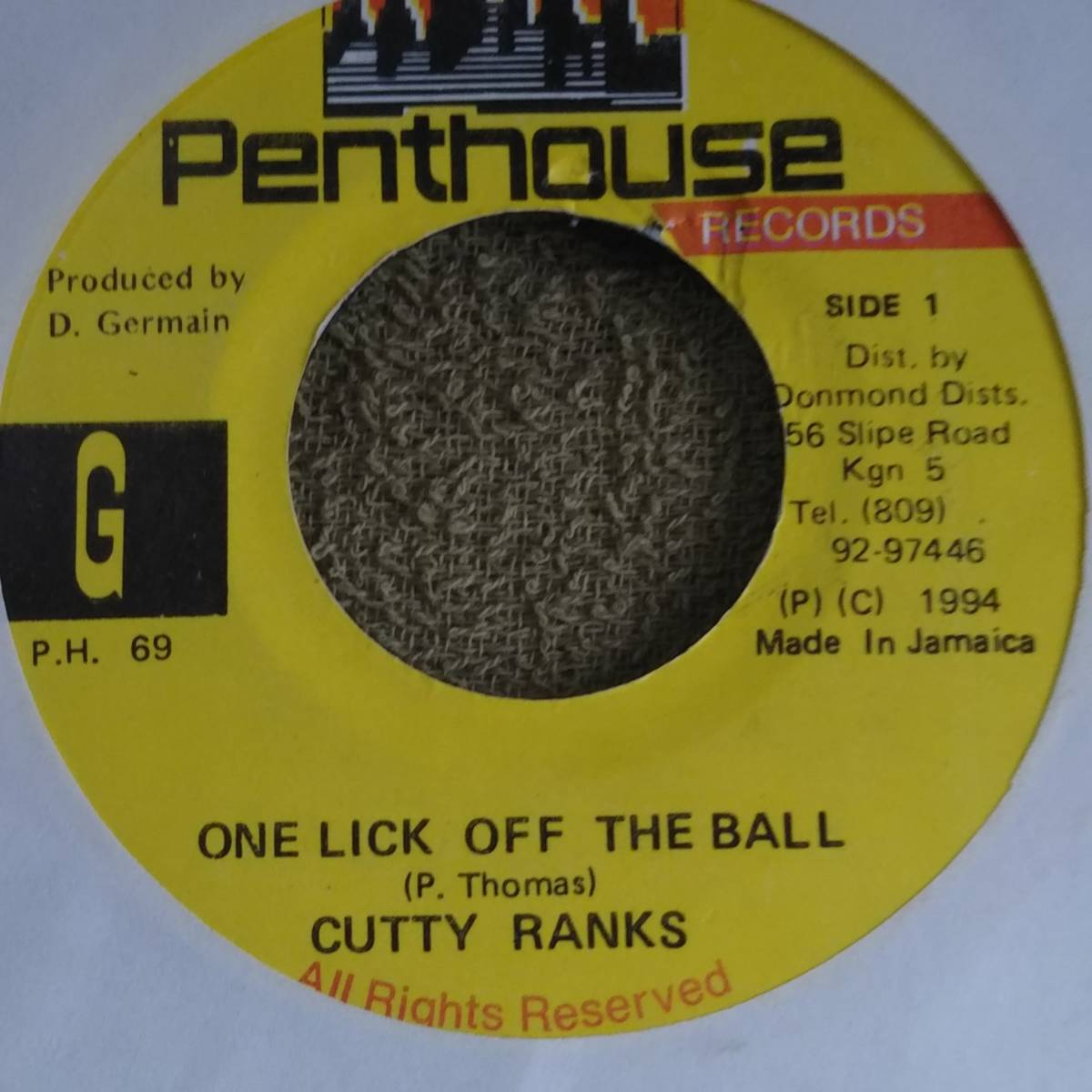 I'm Justa A Guy Riddim One Lick Off The Ball Cutty Ranks from Penthouse_画像1