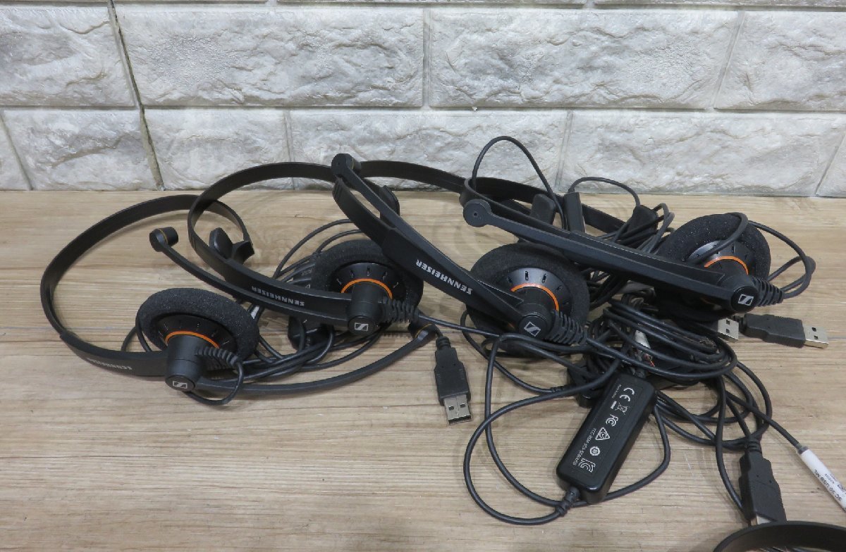 ★≪中古品≫Sennheiser KCC-REM-SC9-SC60 ヘッドセット USB x11[t24020822]_画像2