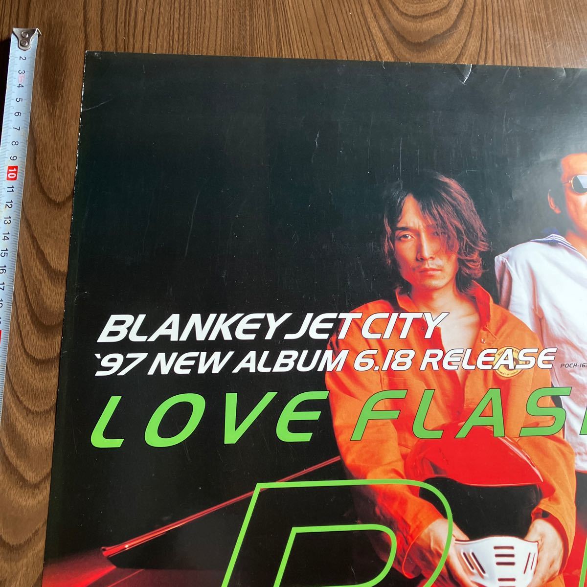 BLANKEY JET CITY ポスター LOVE FLASH FEVER ブランキー 浅井 BLANKEY JET CITY ポスター LOVE FLASH FEVER ブランキー 浅井