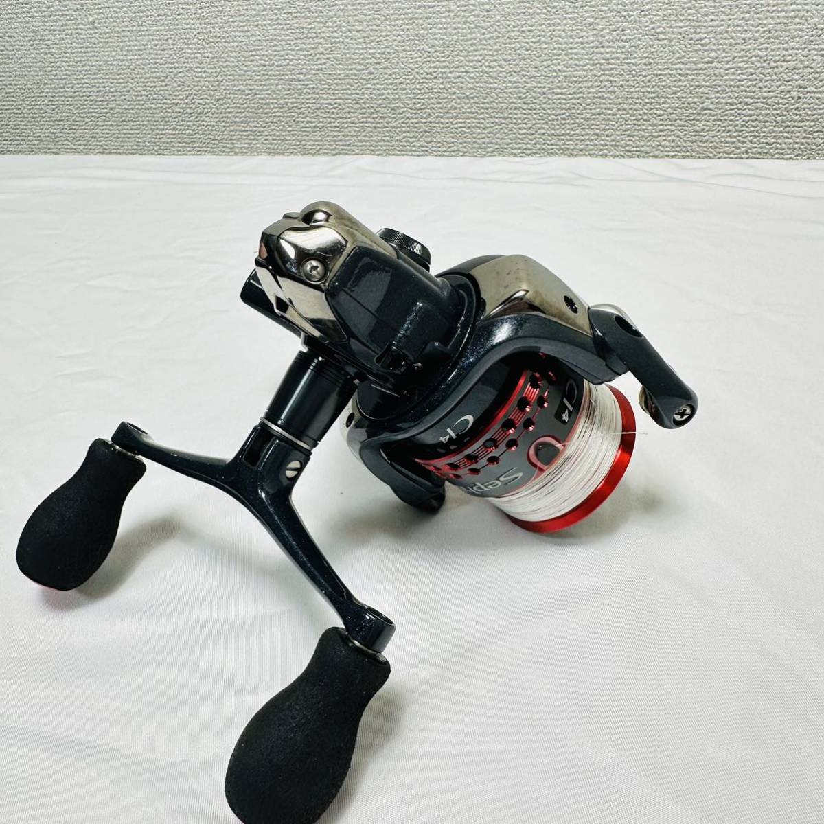 SHIMANO シマノ 08 セフィアCI4 Sephia スピニング リール エギング C3000SDH ダブルハンドルモデル_画像4