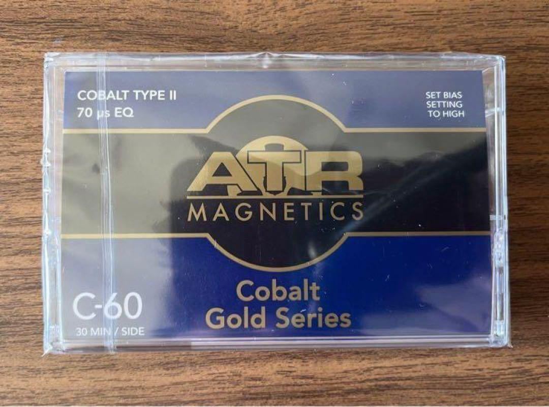 【カセットテープ】ATR Magnetics Cobalt Gold Series - High Bias Type II Cassette 60 Minの画像2