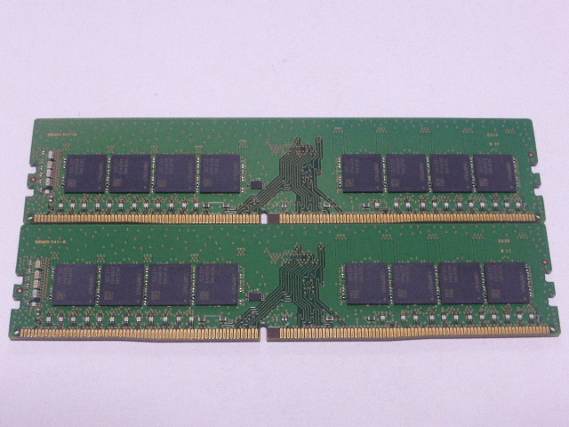 メモリ デスクトップパソコン用 Samsung DDR4-3200 PC4-25600 32GBx2枚 合計64GB 起動確認済みです①　_画像3