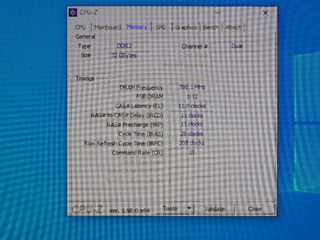 メモリ サーバーパソコン用 低電圧 1.35V Samsung PC3L-12800R(DDR3L-1600R) ECC Registered 16GBx2枚 合計32GB 起動確認済みです①_画像4