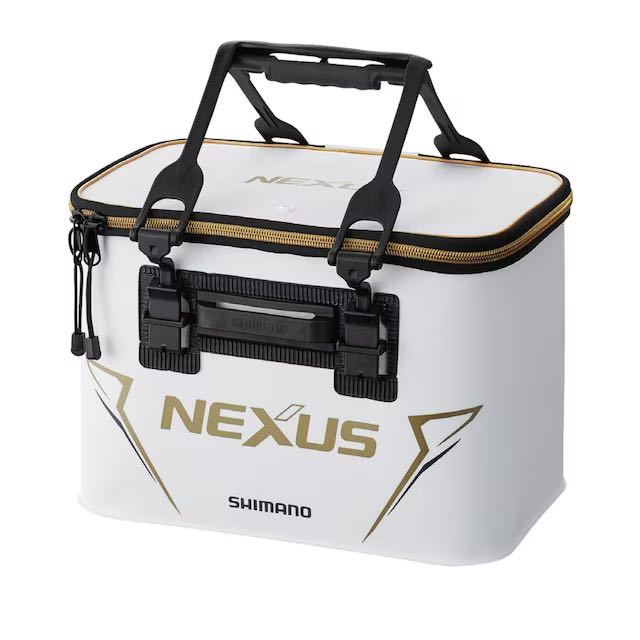 シマノ BK-114R ホワイト 36cm バッカンEX(ハードタイプ) 希望小売価格 7400円