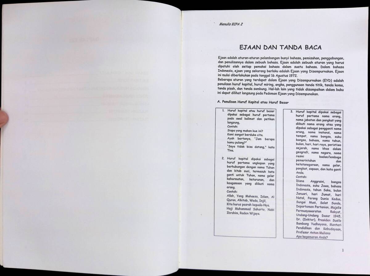 2冊セット　MENULIS DESKRIPSI　KOMUNIKASI SITUASIONAL　インドネシア語　問題集　_画像2