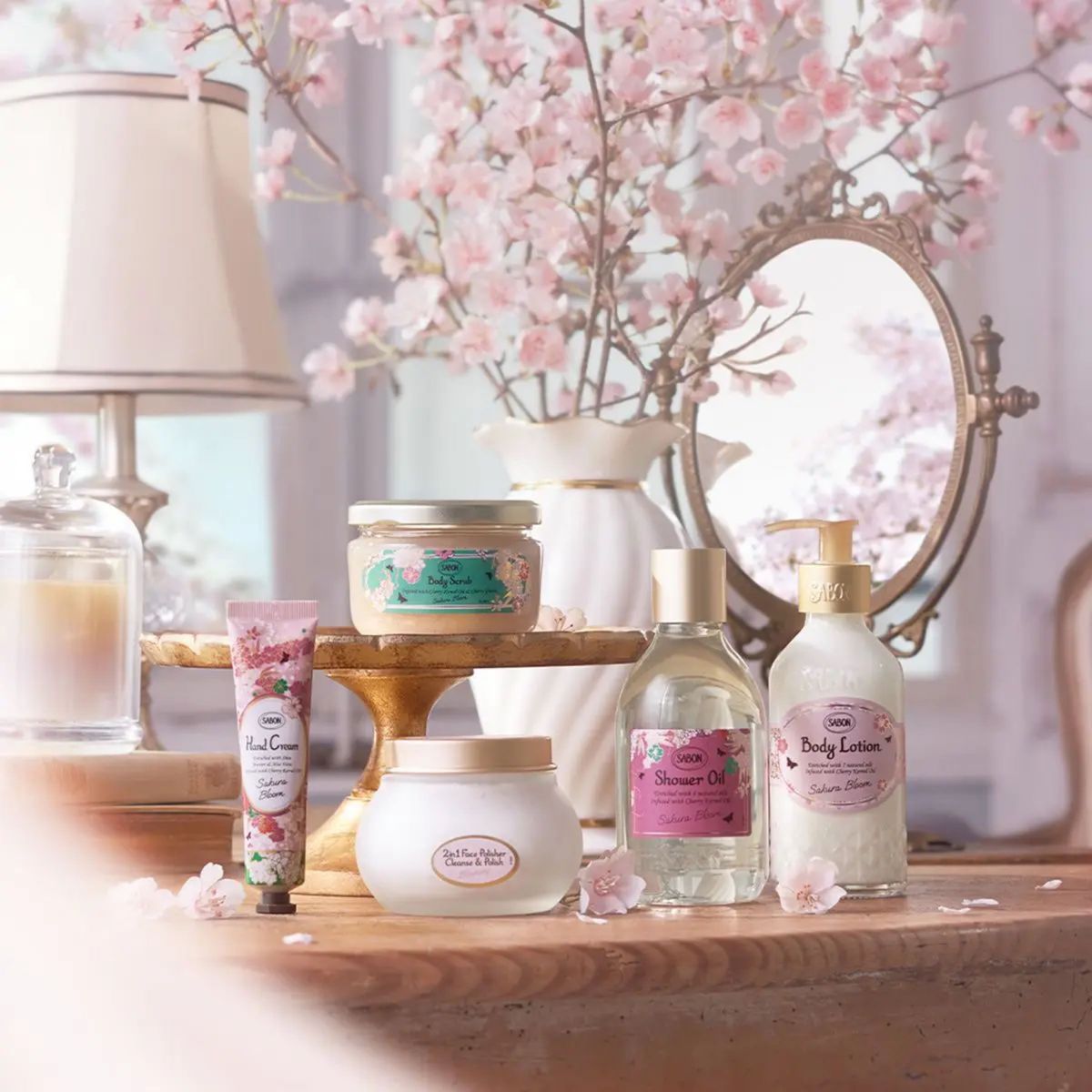 SABON サボン 空箱 ギフトボックス ブルーミングキット サクラブルーム SAKURA BLOOM 桜 春 チェリーブロッサム