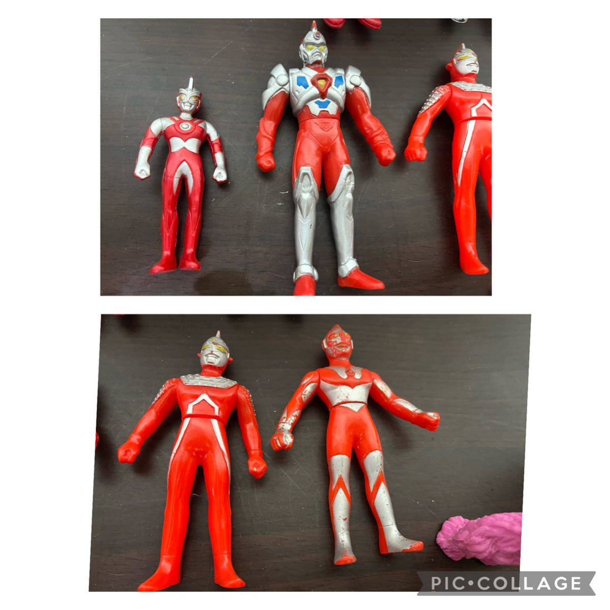 フィギュア ウルトラマン ソフビ 指人形 ソフビ人形 当時物 まとめ 円谷プロ_画像5