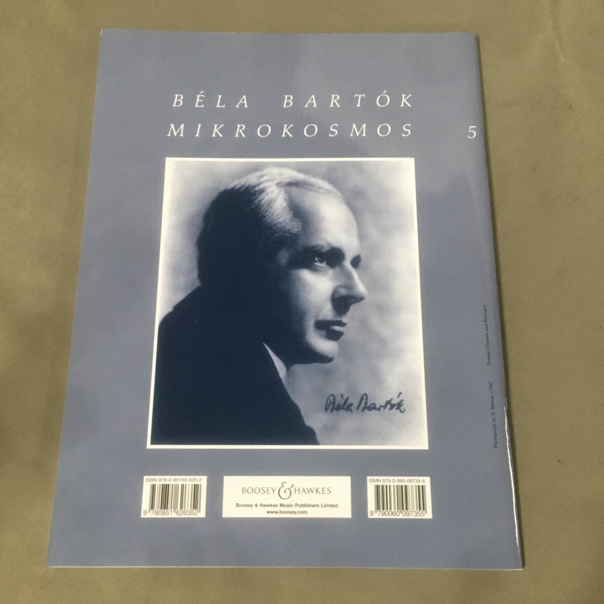 ◆Mikrokosmos Vol 5 バルトーク ミクロコスモス 楽譜 【24/0201/01の画像2