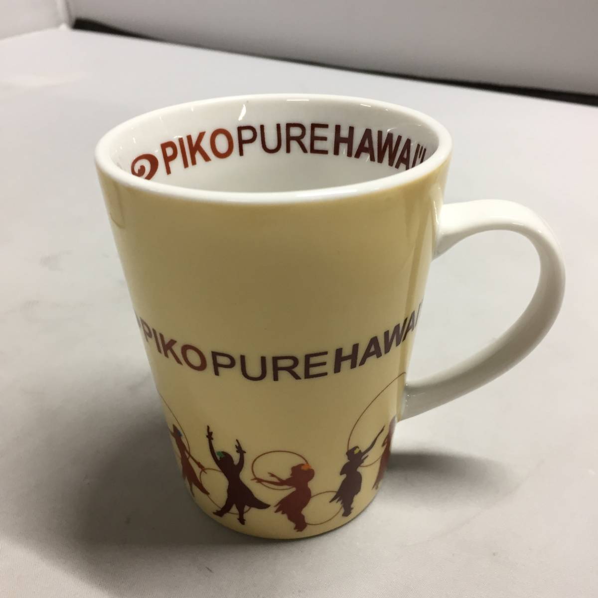 ◎未使用 PURE HAWAII PIKO Mug Cup マグカップ ピュア ハワイ ピコ 陶器 マグ カップ コップ　【24/0219/01_画像3