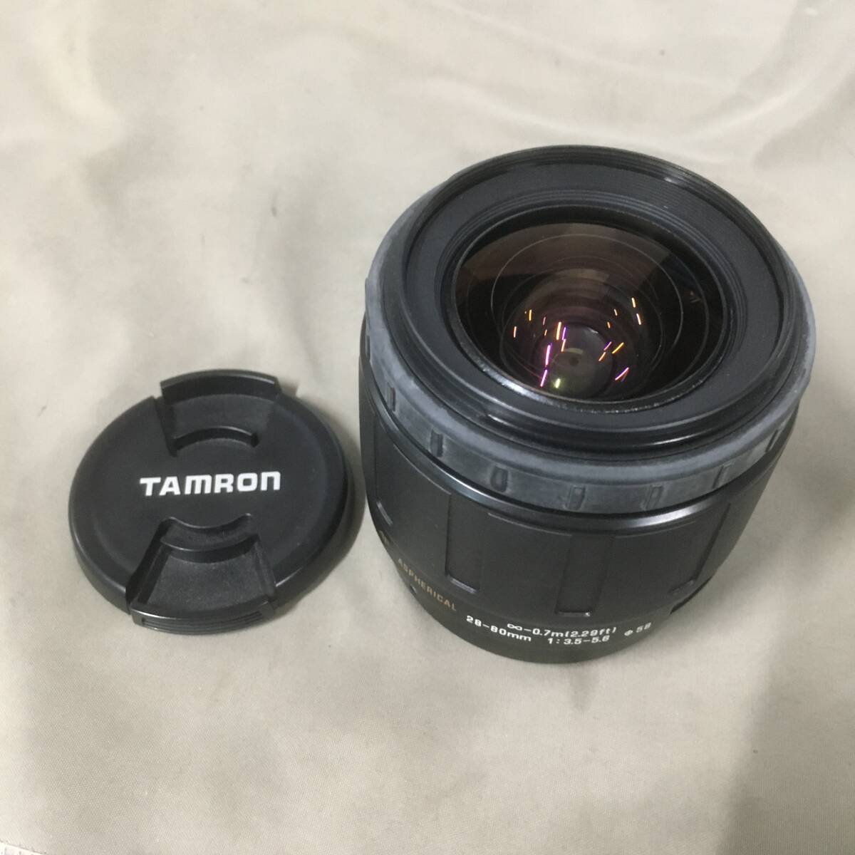 ◎TAMRON カメラ レンズ 28-80mm 1：3.5-5.6　【24/0222/01_画像1