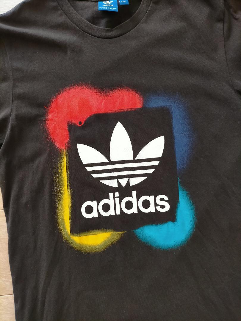 adidas アディダス ロゴTシャツ XO m99074822217_画像2