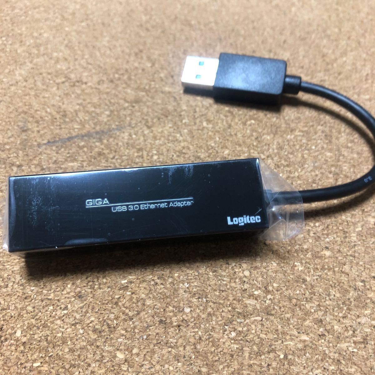 ロジテック　Logitec LAN変換アダプタ USB-A オス→メス LAN 1Gbps対応 ブラック LAN-GTJU3[LANGTJU3 ELECOM エレコム 高速Giga 