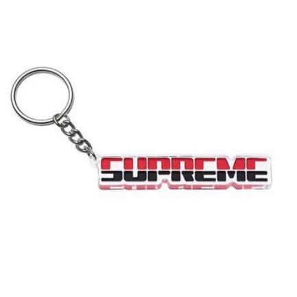 SUPREME Embossed Keychain シュプリーム キーチェーン キーホルダー ロゴ Supreme logo Keychain red スモール ロゴ 鍵 鞄 bag などに t_画像5