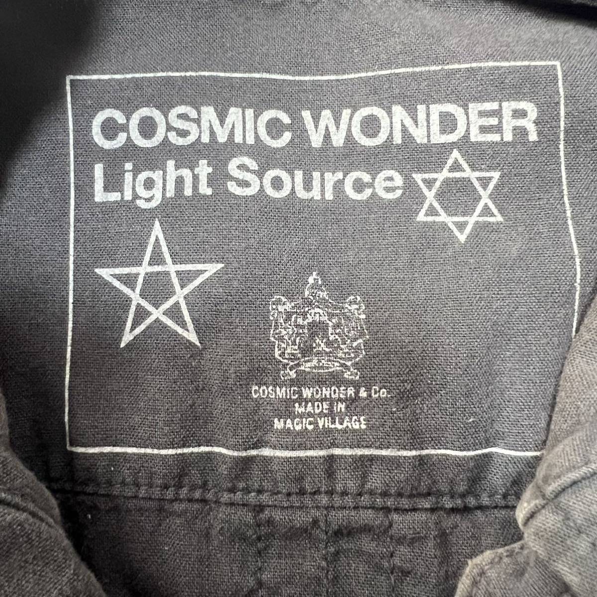 COSMIC WONDER Light Source コズミックワンダーライトソース 長袖シャツ ボタンダウン サイズ4_画像8