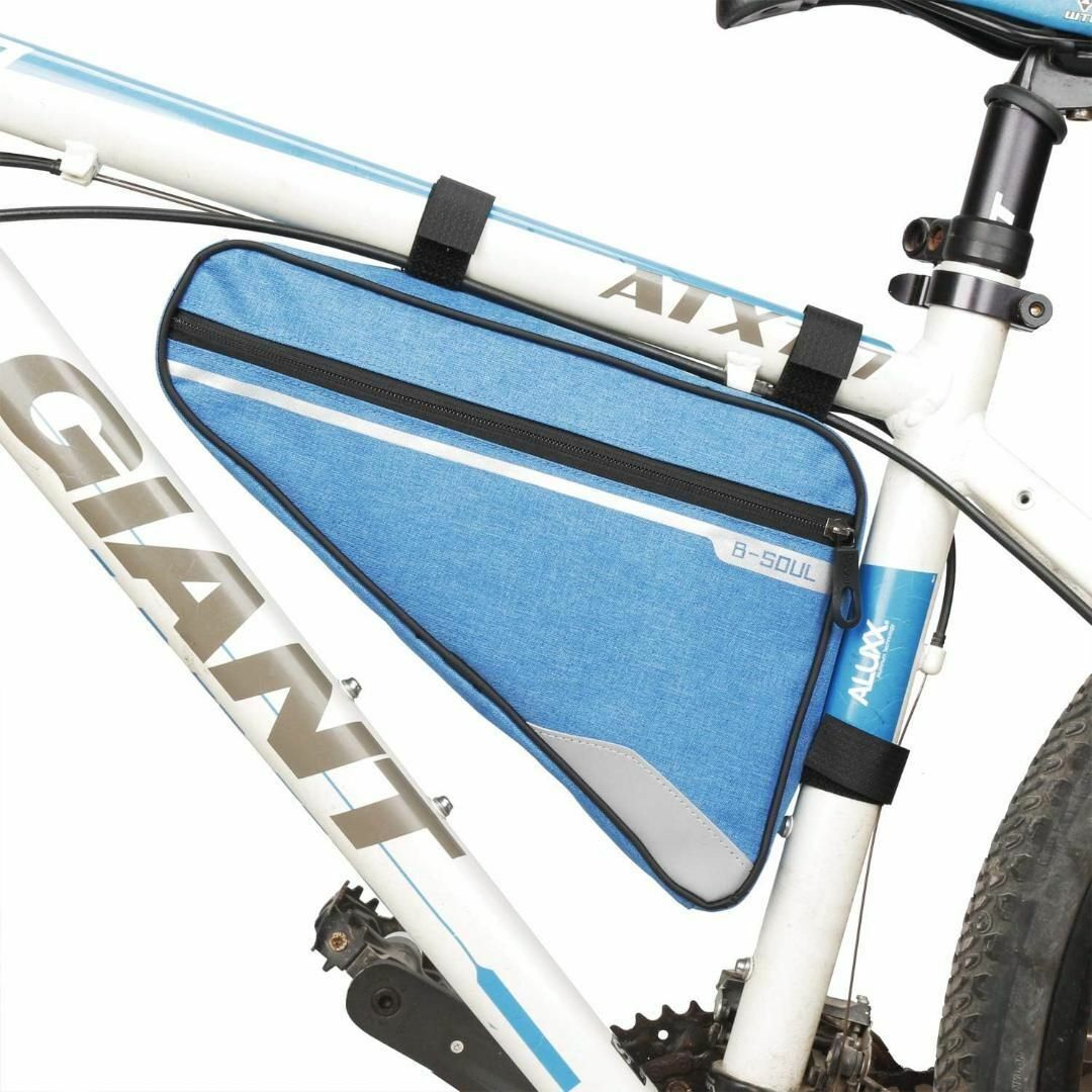  blue bicycle bag frame bag top tube road bike triangle bag I150