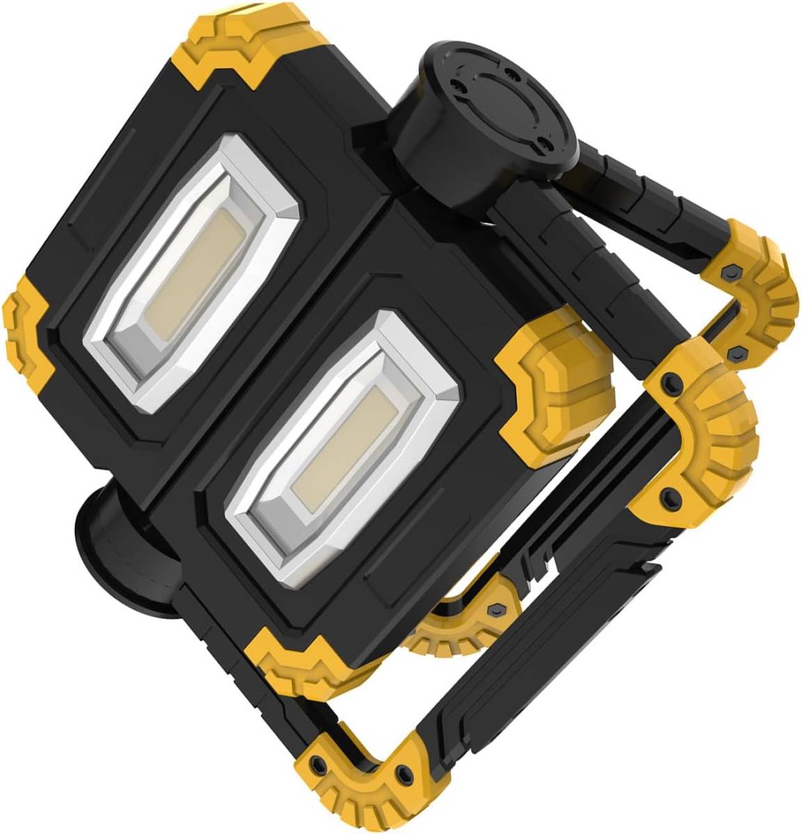 LED 投光器 充電式 ライト: 20W バッテリー式 LED投光器 COB 投光器LEDライト 作業灯 ポータブル (5000mAh, 900LM, 6500K) I108_画像7