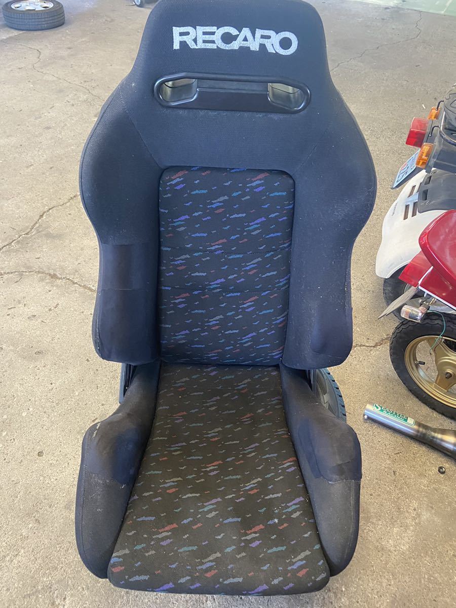 RECARO セミバケットシート SR-3 ルマンカラー 両側ダイヤルの画像1