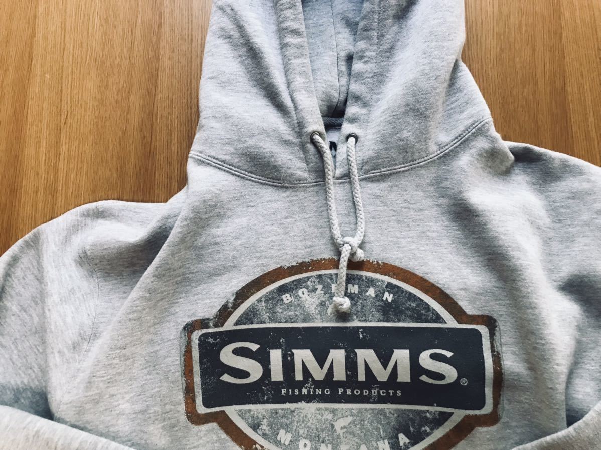 SIMMS シムス 白フーディUS-Mサイズ_画像5