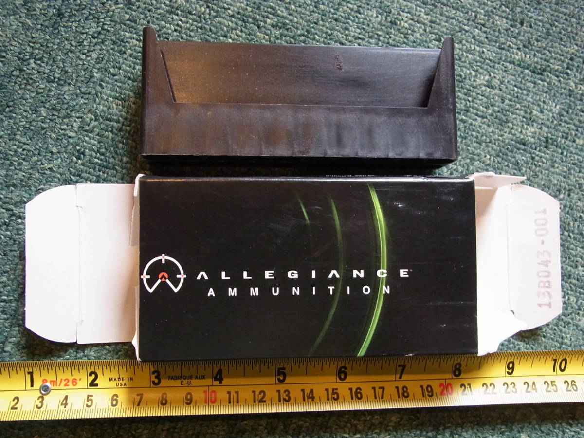 AMMO空箱LF Allegiance Ammunition 223 Rem 55 Gr 1箱（トレイ付き）_画像5