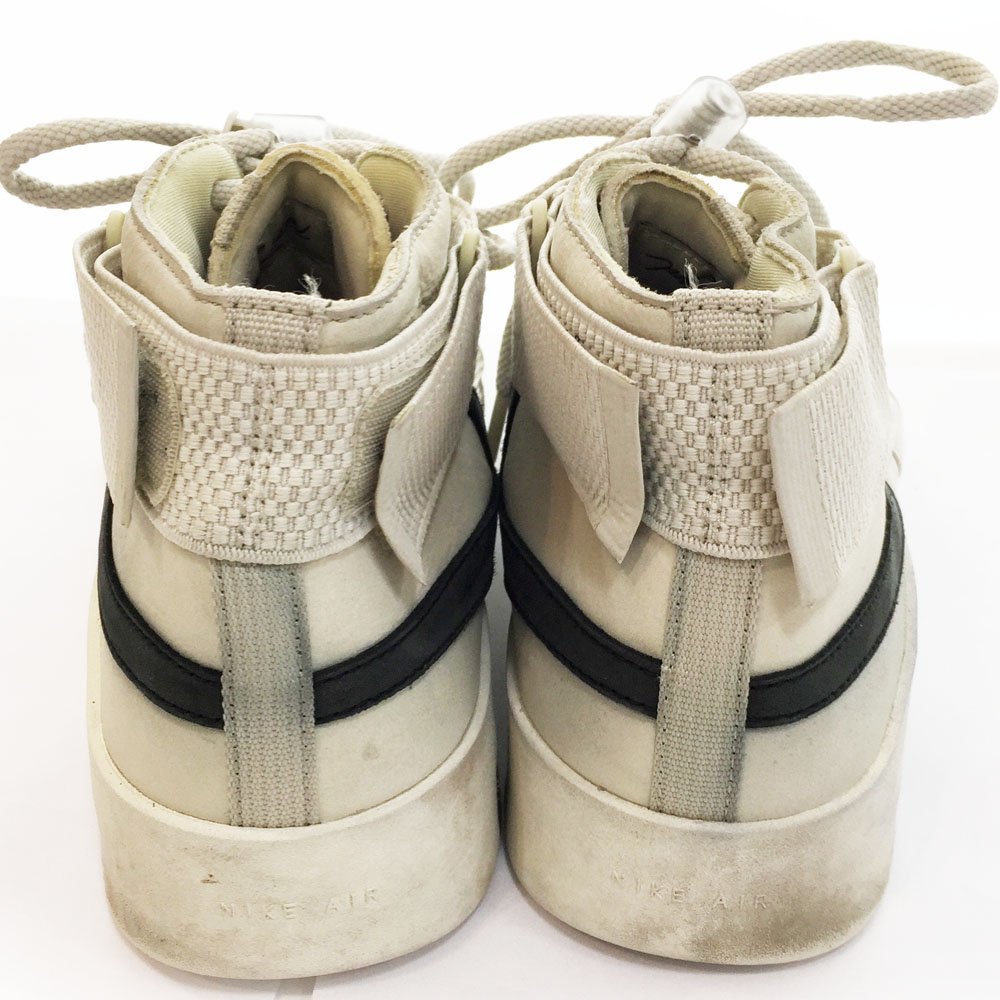 ◆NIKE ナイキ AIR FEAR OF GOD1 エア フィア－オブゴッド1 メンズ10 28cm ライトボーン ブラック セイル スニーカー AT8087-001 5AC/90837_画像6