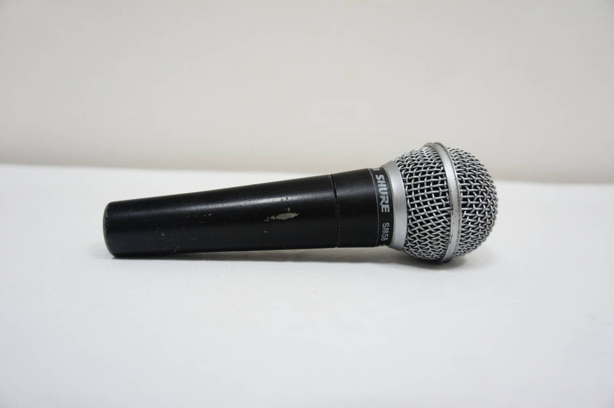 SHURE　シュアー　SM58　マイク　ジャンク_画像3