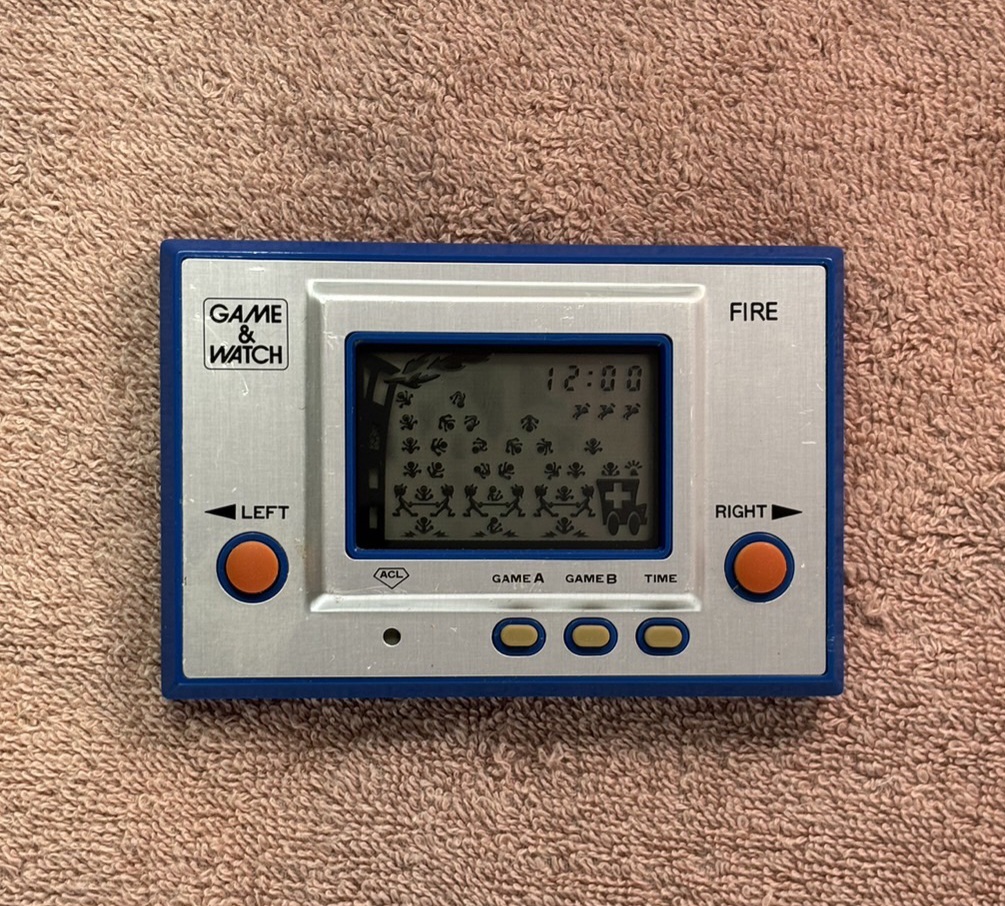 ゲームウォッチ ファイア FIRE 中古 任天堂 GAME&WATCH_画像1