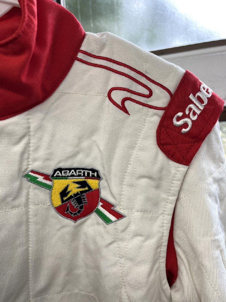 【中古】ABARTH × Sabelt レーシンググッズ 3点セット Sサイズ【収納バッグ付き】9-RACE-2_画像5