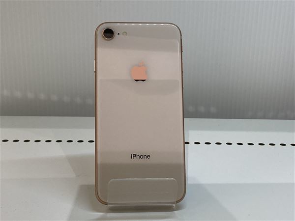 iPhone8[64GB] UQモバイル MQ7A2J ゴールド【安心保証】_画像3