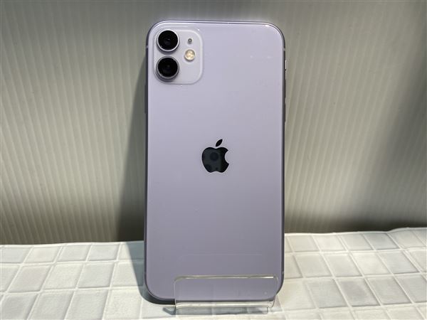 iPhone11[128GB] SIMロック解除 au/UQ パープル【安心保証】_画像4