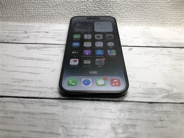 iPhone14 Pro[128GB] SIMフリー MPXU3J スペースブラック【安 …_画像9