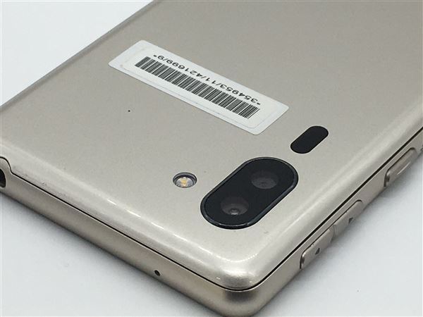 シンプルスマホ5 A001SH[32GB] SoftBank シャンパンゴールド【…