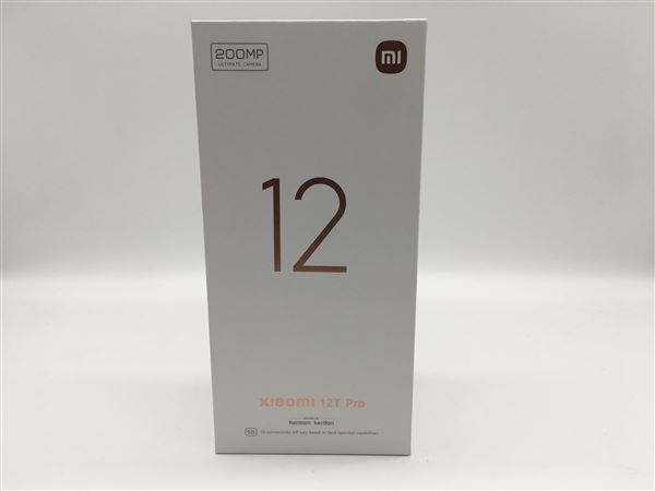 Xiaomi 12T Pro A201XM[256GB] SoftBank ブラック【安心保証】_画像2